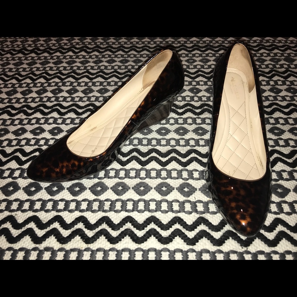 Cole Haan wedge pumps